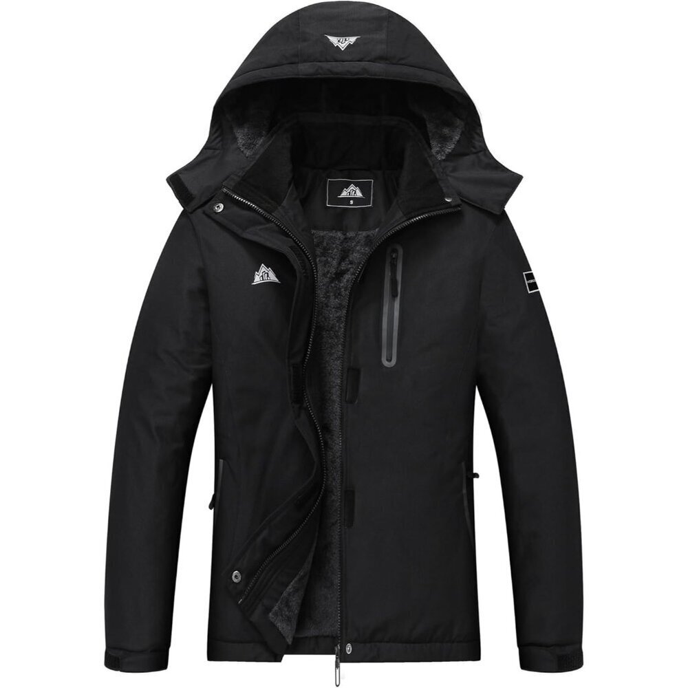 Women's Snow Ski Jacket Warm Winter Coat Waterproof Snowboarding Jacket with Zip